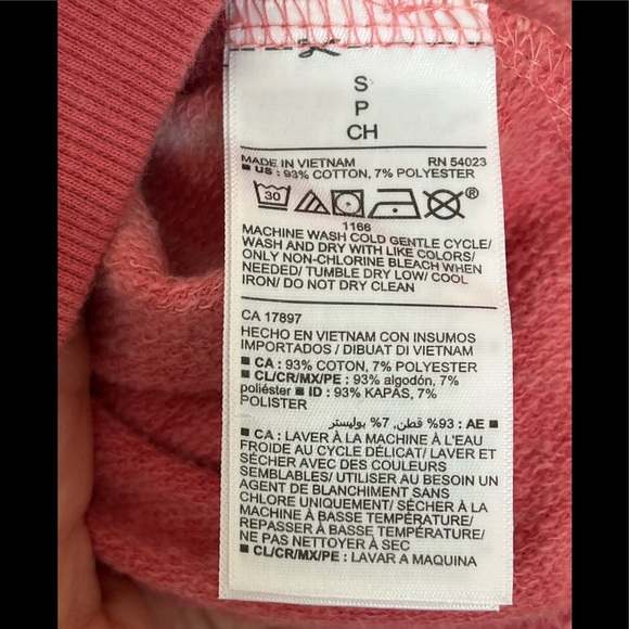 NWT Old Navy Long-Sleeve Garment-Dyed French-Terry Tunic Sweatshirt - Picture 7 of 7